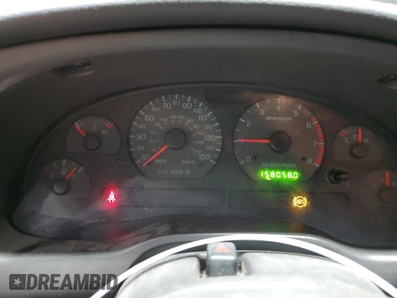 2001 Ford Mustang GT Deluxe with VIN 1FAFP42X01F224400, listed as a Copart auction lot 49305635 with 158,058 mi miles and Clean title. Bid and sale history available at DreamBid. Image 9.
