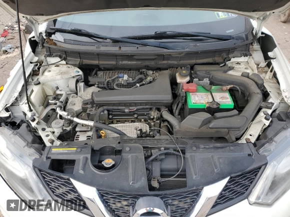 2016 Nissan Rogue SV z VIN 5N1AT2MVXGC798900, wystawiony jako Copart lot #58098955 z przebiegiem 96 011 mil mil oraz Szkoda całkowita • Salvage title. Historia ofert i sprzedaży dostępna na DreamBid. Obrazek 12.