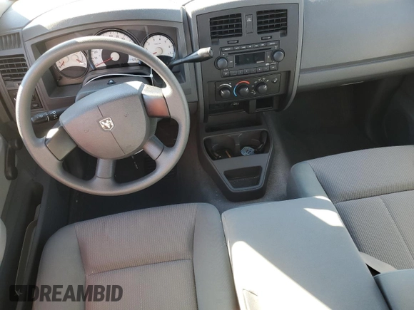 2005 Dodge Dakota ST with VIN 1D7HE22K95S304640, listed as a Copart auction lot 86522854 with Not Provided miles and Salvage Title. Bid and sale history available at DreamBid. Image 8.