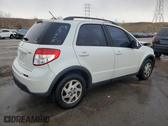 2009 Suzuki SX4 Man AWD with VIN JS2YB413296205039, listed as a Copart auction lot 83799554 with 160,910 mi miles and Salvage Title. Bid and sale history available at carsss.com. Image 3.