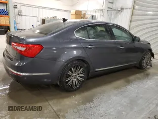 2014 Kia Cadenza Premium with VIN KNALN4D7XE5149052, listed as a Copart auction lot 82341864 with 193,220 mi miles and Salvage Title. Bid and sale history available at carsss.com. Image 3.