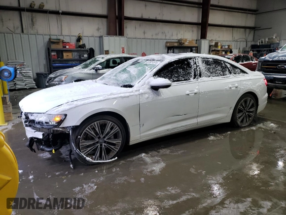 2019 Audi A6 Premium with VIN WAUD8AF21KN120014, listed as a Copart auction lot 87321374 with 69,697 mi miles and Salvage Title. Bid and sale history available at carsss.com. Image 1.