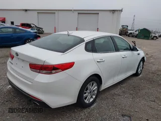 2017 Kia Optima LX with VIN KNAGT4L30H5159907, listed as a IAAI auction lot 41565872 with 84,537 mi miles. Bid and sale history available at carsss.com. Image 4.