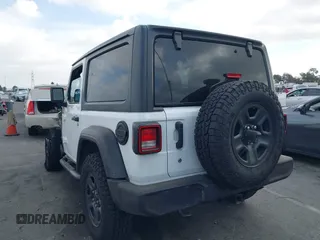 2018 Jeep Wrangler Sport S with VIN 1C4GJXAG0JW173936, listed as a IAAI auction lot 41070756 with Not Provided miles and . Bid and sale history available at DreamBid. Image 3.