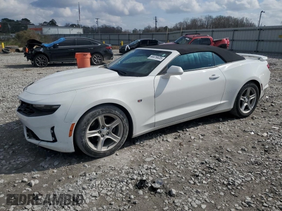 2020 Chevrolet Camaro 1LT with VIN 1G1FB3DS9L0115873, listed as a Copart auction lot 44419635 with 96,623 mi miles and Salvage Title. Bid and sale history available at carsss.com. Image 1.