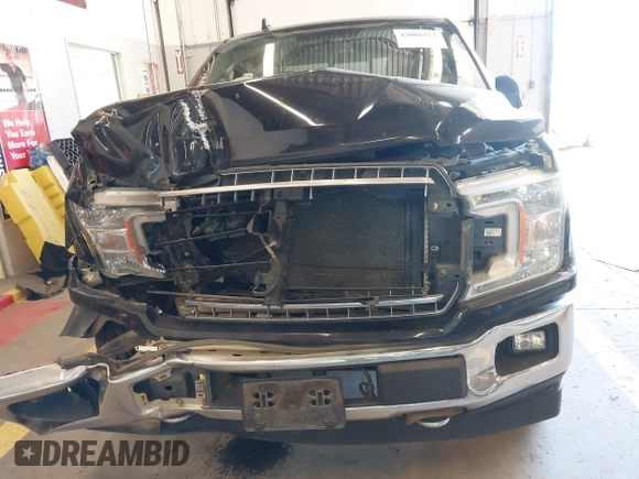2018 Ford F-150 XL with VIN 1FTFW1E53JKC00430, listed as a IAAI auction lot 42086555 with 67,761 mi miles and . Bid and sale history available at DreamBid. Image 12.