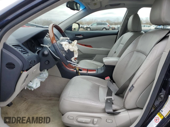 2007 Lexus ES 330 with VIN JTHBJ46G072122677, listed as a Copart auction lot 51178345 with 125,654 mi miles and Salvage Title. Bid and sale history available at DreamBid. Image 7.