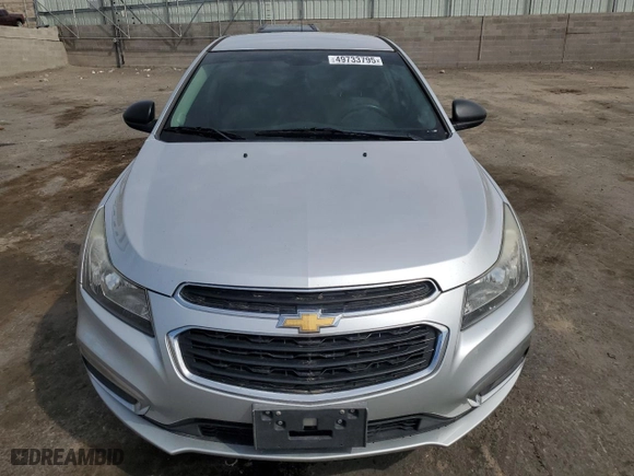 2016 Chevrolet Cruze Limited LS with VIN 1G1PC5SH1G7112726, listed as a Copart auction lot 49733795 with 105,495 mi miles and Salvage Title. Bid and sale history available at carsss.com. Image 5.