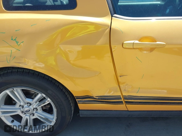 2012 Ford Mustang V6 Premium with VIN 1ZVBP8AM6C5229985, listed as a IAAI auction lot 41813941 with 118,359 mi miles. Bid and sale history available at carsss.com. Image 6.