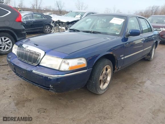 2004 Mercury Grand Marquis LS Premium with VIN 2MEHM75W44X664840, listed as a IAAI auction lot 41727146 with 169,359 mi miles. Bid and sale history available at carsss.com. Image 17.