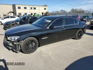 2014 BMW 7 Series ALPINA B7 xDrive with VIN WBAYF8C55ED141747, listed as a Copart auction lot 46998675 with 88,504 mi miles and Salvage Title. Bid and sale history available at DreamBid. Image 1.
