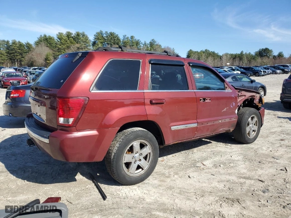 2007 Jeep Grand Cherokee Limited with VIN 1J8HR58P87C562401, listed as a Copart auction lot 51242755 with 172,142 mi miles and Clean Title. Bid and sale history available at carsss.com. Image 3.