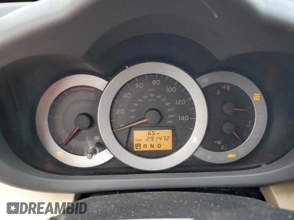 2010 Toyota RAV4 Limited with VIN 2T3DK4DV1AW028637, listed as a Copart auction lot 57442965 with 291,472 mi miles and Salvage title. Bid and sale history available at DreamBid. Image 9.