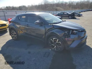 2018 Toyota C-HR XLE with VIN JTNKHMBX5J1003258, listed as a Copart auction lot 49807695 with 89,053 mi miles and Salvage Title. Bid and sale history available at DreamBid. Image 4.