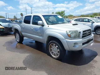 2010 Toyota Tacoma PreRunner with VIN 3TMJU4GN3AM098070, listed as a IAAI auction lot 41973558 with 197,346 mi miles and . Bid and sale history available at DreamBid. Image 1.