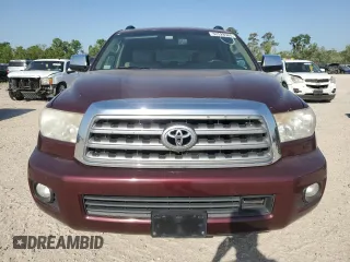2010 Toyota Sequoia Platinum with VIN 5TDYY5G14AS030110, listed as a Copart auction lot 52528565 with 279,946 mi miles and Clean Title. Bid and sale history available at carsss.com. Image 5.