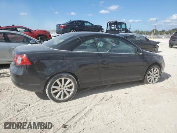 2007 Volkswagen Eos 2.0T with VIN WVWFA71F77V041256, listed as a Copart auction lot 83657394 with 42,030 mi miles and Clean Title. Bid and sale history available at DreamBid. Image 3.