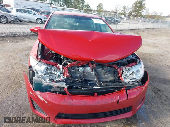 2014 Toyota Camry L with VIN 4T4BF1FK3ER435781, listed as a IAAI auction lot 41882265 with 28,509 mi miles. Bid and sale history available at carsss.com. Image 12.
