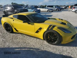 2019 Chevrolet Corvette Grand Sport 1LT with VIN 1G1YV2D79K5115282, listed as a Copart auction lot 80503004 with 0 mi miles and Salvage Title. Bid and sale history available at carsss.com. Image 4.