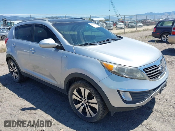 2012 Kia Sportage EX with VIN KNDPCCA24C7255785, listed as a IAAI auction lot 42620042 with 139,936 mi miles and . Bid and sale history available at DreamBid. Image 1.