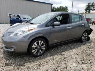 2017 Nissan LEAF SL with VIN 1N4BZ0CPXHC300944, listed as a Copart auction lot 62010473 with 92,059 mi miles. Bid and sale history available at carsss.com. Image 1.