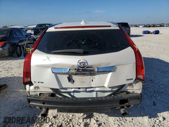 2012 Cadillac CTS with VIN 1G6DP8E32C0127936, listed as a Copart auction lot 82405024 with 166,717 mi miles and Salvage Title. Bid and sale history available at DreamBid. Image 6.
