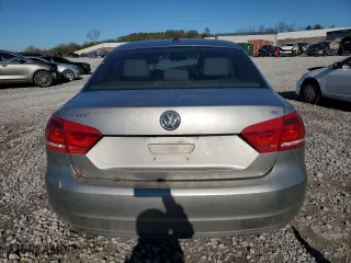 2012 Volkswagen Passat SE with VIN 1VWBH7A30CC067572, listed as a Copart auction lot 87018124 with 191,468 mi miles and Salvage Title. Bid and sale history available at carsss.com. Image 6.
