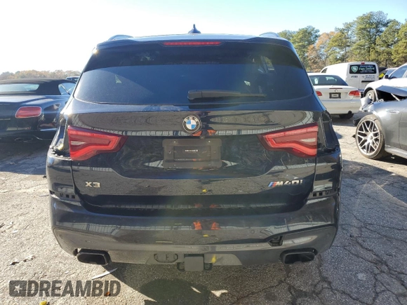 2019 BMW X3 M40i with VIN 5UXTS3C54K0Z09005, listed as a Copart auction lot 87682015 with Not Provided miles and Salvage Title. Bid and sale history available at DreamBid. Image 6.