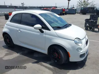 2015 FIAT 500 Sport with VIN 3C3CFFBR9FT657275, listed as a IAAI auction lot 42497569 with 87,011 mi miles and . Bid and sale history available at DreamBid. Image 1.