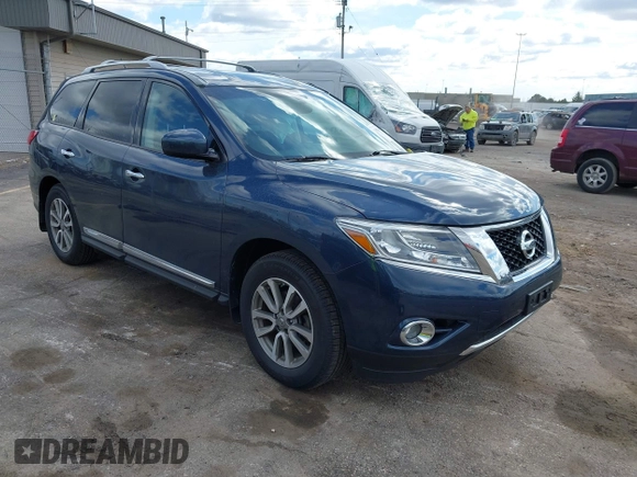 2014 Nissan Pathfinder SL with VIN 5N1AR2MM2EC712191, listed as a IAAI auction lot 42026657 with 157,534 mi miles and . Bid and sale history available at carsss.com. Image 1.