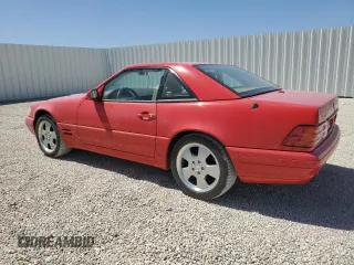 2000 Mercedes-Benz SL-Class with VIN WDBFA68F8YF194433, listed as a Copart auction lot 48961695 with 31,627 mi miles and Clean Title. Bid and sale history available at carsss.com. Image 2.