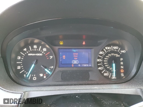 2013 Ford Edge SE with VIN 2FMDK3GC6DBB35223, listed as a Copart auction lot 65051945 with 172,879 mi miles and Salvage title. Bid and sale history available at DreamBid. Image 9.