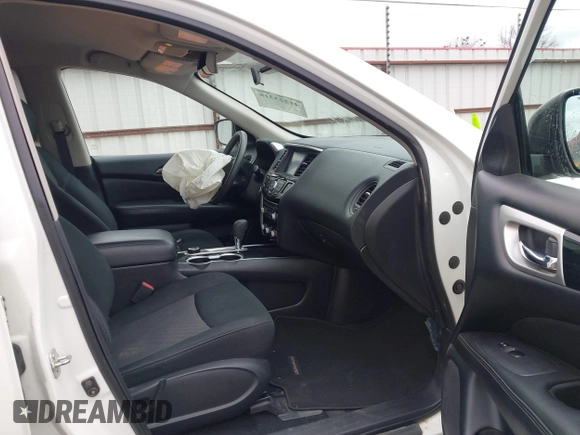 2018 Nissan Pathfinder SL z VIN 5N1DR2MM6JC647790, wystawiony jako IAAI lot #41223318 z przebiegiem 127 855 mil mil oraz . Historia ofert i sprzedaży dostępna na DreamBid. Obrazek 5.
