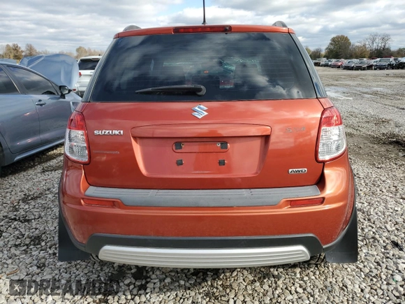 2008 Suzuki SX4 with VIN JS2YB413785101604, listed as a Copart auction lot 79716424 with 119,758 mi miles and Salvage Title. Bid and sale history available at carsss.com. Image 6.