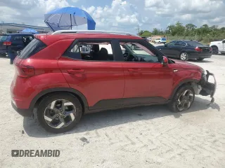 2023 Hyundai Venue SEL z VIN KMHRC8A37PU223916, wystawiony jako Copart lot #58714565 z przebiegiem 26 947 mil mil oraz Szkoda całkowita • Salvage title. Historia ofert i sprzedaży dostępna na DreamBid. Obrazek 3.