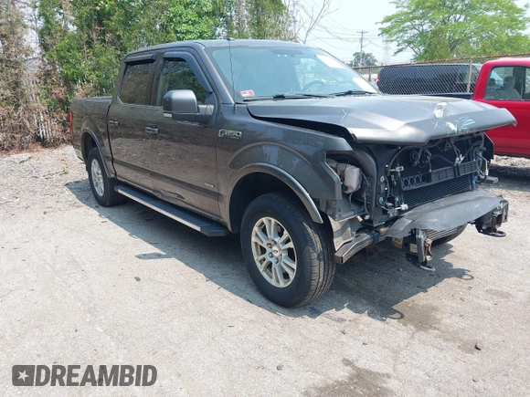 2016 Ford F-150 XLT with VIN 1FTEW1EG4GKD18198, listed as a IAAI auction lot 42436247 with 122,674 mi miles and . Bid and sale history available at DreamBid. Image 1.