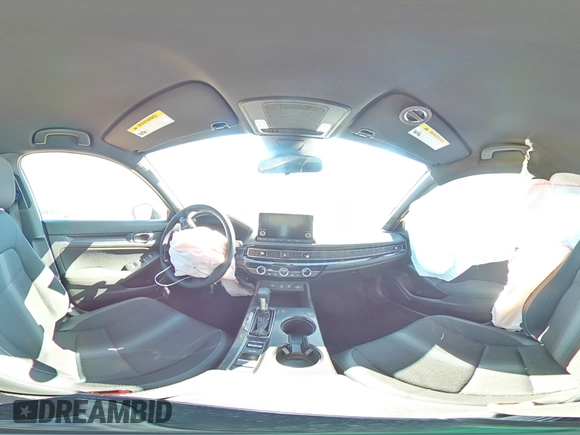 2025 Honda Civic Sport with VIN 2HGFE2F51SH542296, listed as a Copart auction lot 48999135 with 7,598 mi miles and Salvage title. Bid and sale history available at DreamBid. Image 13.