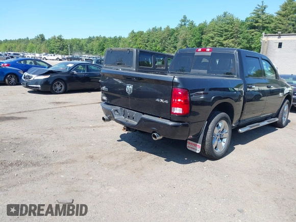 2015 Ram 1500 Big Horn with VIN 1C6RR7LT3FS695218, listed as a IAAI auction lot 42369799 with 144,010 mi miles and . Bid and sale history available at DreamBid. Image 4.