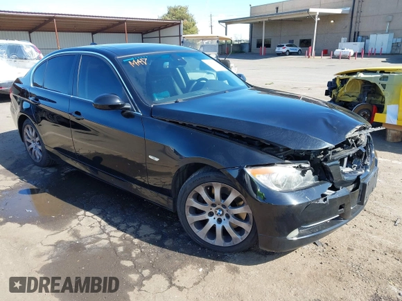 2007 BMW 3 Series 335i with VIN WBAVB73527PA89815, listed as a IAAI auction lot 41956634 with 119,121 mi miles and . Bid and sale history available at DreamBid. Image 1.