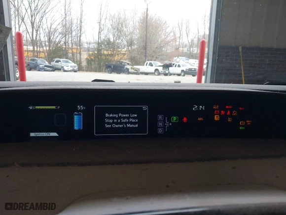 2016 Toyota Prius Four with VIN JTDKARFU6G3014109, listed as a IAAI auction lot 41757920 with 180,416 mi miles. Bid and sale history available at carsss.com. Image 7.