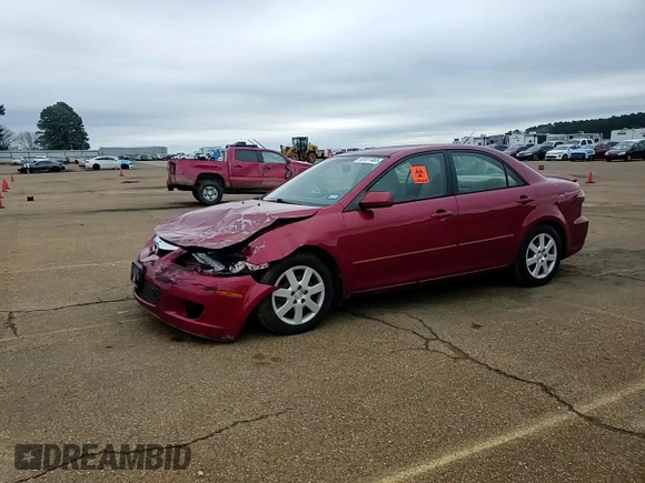 2006 Mazda 6 i with VIN 1YVFP80C565M57679, listed as a Copart auction lot 47411465 with 241,260 mi miles and Salvage Title. Bid and sale history available at carsss.com. Image 10.