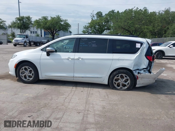 2023 Chrysler Pacifica Limited with VIN 2C4RC1GG7PR566163, listed as a IAAI auction lot 42393988 with 59,354 mi miles and . Bid and sale history available at DreamBid. Image 14.