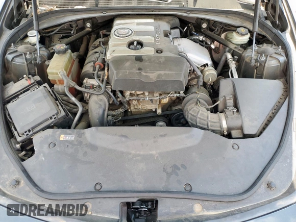 2014 Cadillac CTS Luxury RWD with VIN 1G6AR5SX3E0125747, listed as a Copart auction lot 53171085 with 136,395 mi miles and Salvage Title. Bid and sale history available at carsss.com. Image 11.