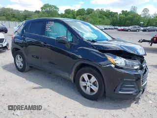 2020 Chevrolet Trax LS with VIN KL7CJKSB7LB061579, listed as a IAAI auction lot 42196726 with 47,583 mi miles and . Bid and sale history available at DreamBid. Image 1.