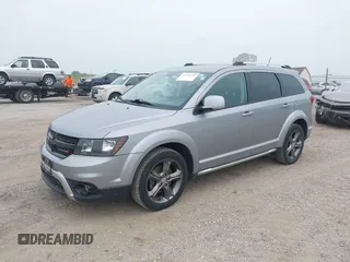 2015 Dodge Journey Crossroad with VIN 3C4PDDGG6FT749345, listed as a IAAI auction lot 42479795 with 108,392 mi miles and . Bid and sale history available at DreamBid. Image 2.