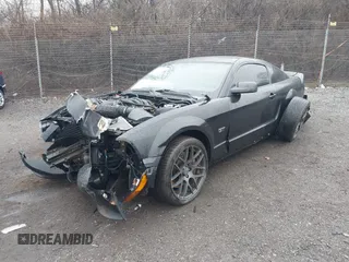 2007 Ford Mustang GT Deluxe with VIN 1ZVFT82H275292215, listed as a IAAI auction lot 41866312 with 114,500 mi miles. Bid and sale history available at carsss.com. Image 19.