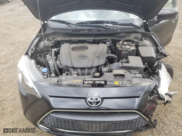 2019 Toyota Yaris Sedan L with VIN 3MYDLBYV9KY525430, listed as a Copart auction lot 62584643 with 49,753 mi miles. Bid and sale history available at carsss.com. Image 11.