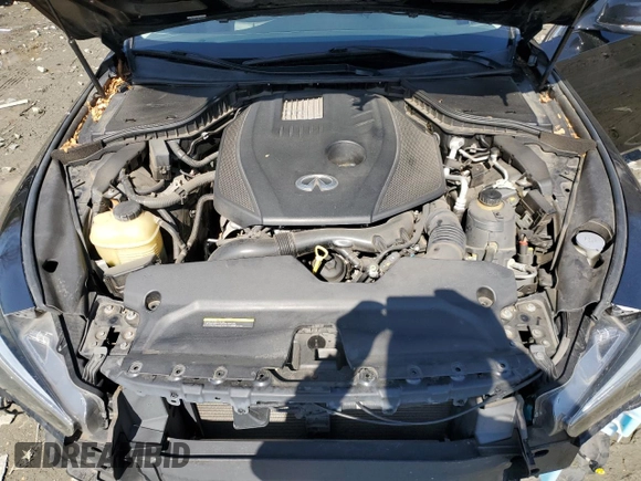 2016 Infiniti Q50 2.0t Premium with VIN JN1CV7AR9GM253313, listed as a Copart auction lot 50924685 with 53,965 mi miles and Salvage Title. Bid and sale history available at carsss.com. Image 11.
