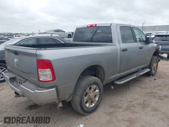 2024 Ram 2500 Big Horn with VIN 3C6UR5DJ5RG336430, listed as a IAAI auction lot 41939215 with 23,394 mi miles. Bid and sale history available at carsss.com. Image 4.