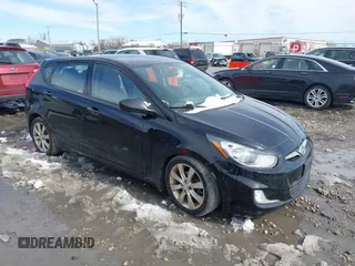 2012 Hyundai Accent SE with VIN KMHCU5AE6CU039158, listed as a IAAI auction lot 41721743 with 178,208 mi miles. Bid and sale history available at carsss.com. Image 1.